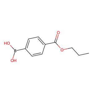 aladdin 阿拉丁 P188043 (4-丙氧羰基)苯基硼酸(含不同量的酸酐) 91062-38-3 97%