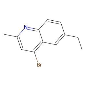 aladdin 阿拉丁 B165719 4-溴-6-乙基-2-甲基喹啉 1070879-44-5 98%