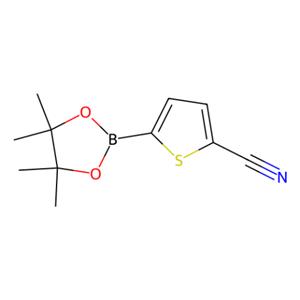 aladdin 阿拉丁 T589854 5-氰基噻吩-2-硼酸频哪醇酯 676501-85-2 96%