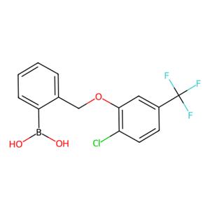 2-((2′-氯-5′-(三氟甲基)苯氧基)甲基)苯硼酸(含有數(shù)量不等的酸酐),2-((2