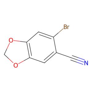 aladdin 阿拉丁 B171167 6-溴-1,3-苯并二氧戊环-5-甲腈 6120-26-9 97%