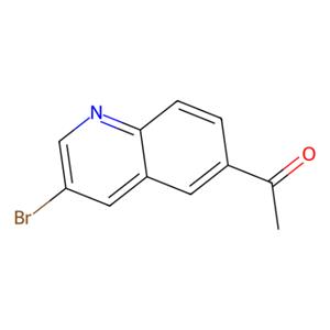 1-(3-溴喹啉-6-基)乙酮,1-(3-Bromoquinolin-6-yl)ethanone