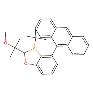 aladdin 阿拉丁 S419595 (2S,3S)-4-(蒽-9-基)-3-(叔丁基)-2-(2-甲氧基丙烷-2-基)-2,3-二氢苯并[d][1,3]氧磷酸酯 2247163-07-9 97%，99% ee