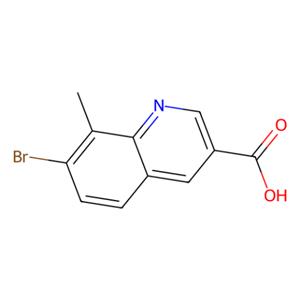 aladdin 阿拉丁 B335174 7-溴-8-甲基喹啉-3-羧酸 1189107-65-0 97%