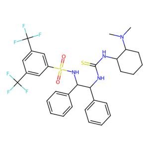 aladdin 阿拉丁 N281677 N-[（1S，2S）-2-[[[[[（（1R，2R）-2-（二甲基氨基）环己基]氨基]硫代甲基]氨基]-1,2-二苯乙基]-3,5-双（三氟甲基）苯磺酰胺 1448608-06-7 95%