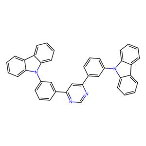 aladdin 阿拉丁 H290065 4,6-双（3-（9H-咔唑-9-基）苯基）嘧啶 1262678-77-2 Sublimed,99%