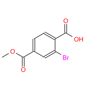 2-溴-4-(甲氧基羰基)苯甲酸,2-bromo-4-(methoxycarbonyl)benzoic acid