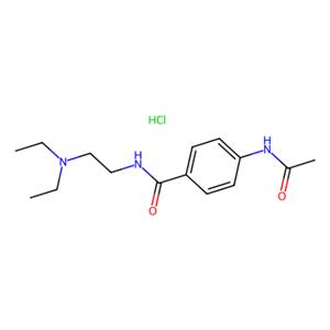 aladdin 阿拉丁 I169714 N-乙酰普鲁卡因胺 盐酸盐 34118-92-8 98% (HPLC)