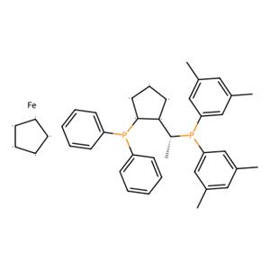 (R)-1-[(SP)-2-(二苯基膦)二茂铁基]乙基二(3,5-二甲苯基)膦,(R)-(-)-1-[(S)-2-(Diphenylphosphino)ferrocenyl]ethyldi-3,5-xylylphosphine