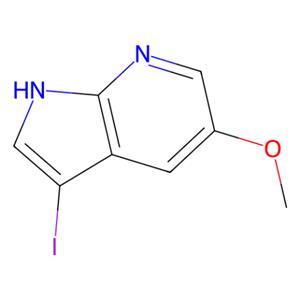 3-碘-5-甲氧基-1h-吡咯并[2,3-b]吡啶,3-Iodo-5-methoxy-1h-pyrrolo[2,3-b]pyridine