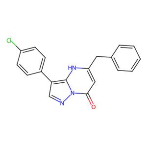 5-苄基-3-(4-氯苯基)吡唑并[1,5-a]嘧啶-7(4H)-酮,5-Benzyl-3-(4-chlorophenyl)pyrazolo[1,5-a]pyrimidin-7(4H)-one