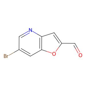 aladdin 阿拉丁 B166210 6-溴呋喃[3,2-b] 吡啶-2-甲醛 1171920-28-7 98%