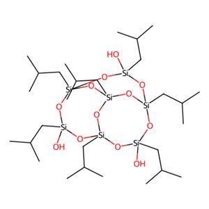 aladdin 阿拉丁 H356926 1,3,5,7,9,11,14-庚异丁基三环[7.3.3.15,11]庚硅氧烷-内-3,7,14-三醇 307531-92-6 97%