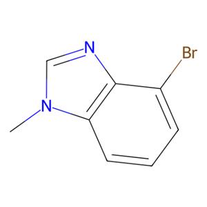aladdin 阿拉丁 B587052 4-溴-1-甲基-1H-苯并[d]咪唑 1353679-63-6 95%