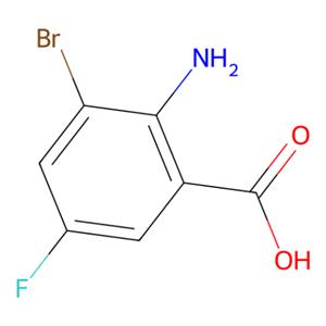 2-氨基-3-溴-5-氟苯甲酸,2-Amino-3-bromo-5-fluorobenzoic acid