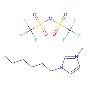 aladdin 阿拉丁 H157060 1-己基-3-甲基咪唑双(三氟甲烷磺酰基)酰亚胺 382150-50-7 >98.0%(HPLC）