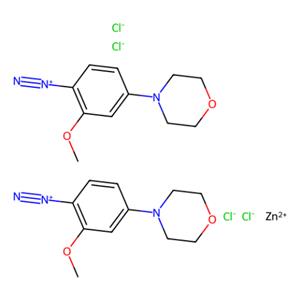 2-甲氧基-4-吗啉代苯重氮氯化锌复盐,2-Methoxy-4-morpholinobenzenediazonium chloride zinc chloride double salt