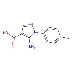aladdin 阿拉丁 A167362 5-氨基-1-(4-甲基苯基)-1H-吡唑-4-羧酸 14678-93-4 97%