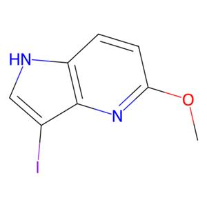 3-碘-5-甲氧基-1h-吡咯并[3,2-b]吡啶,3-Iodo-5-methoxy-1h-pyrrolo[3,2-b]pyridine