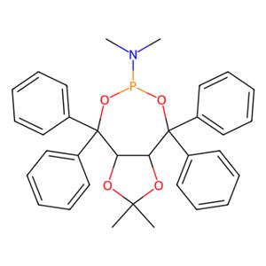 aladdin 阿拉丁 T359409 (3aR,8aR)-(-)-(2,2-二甲基-4,4,8,8-四苯基-四氢-[1,3]二噁唑并[4,5-e][1,3,2]二噁磷杂庚英-6-基)二甲基胺 213843-90-4 ≥98%