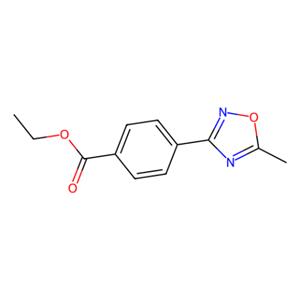 aladdin 阿拉丁 E357352 4-(5-甲基-1,2,4-恶二唑-3-基)苯甲酸乙酯 850375-01-8 95%