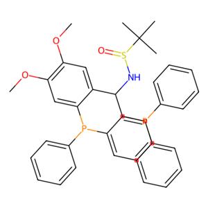 [S(R)]-N-[(1S)-2-(二苯基膦)-1-(2-二苯基膦-4,5-二甲氧基苯基)乙基]-2-叔丁基亚磺酰胺,[S(R)]-N-[(1S)-2-(Diphenylphosphino)-1-[2-(diphenylphosphino)-4,5-dimethoxyphenyl]ethyl]-2-methyl-2-propanesulfinamide