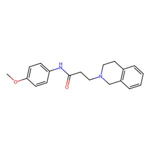 WAY-300700,3-(3,4-dihydroisoquinolin-2(1H)-yl)-N-(4-methoxyphenyl)propanamide