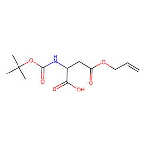 aladdin 阿拉丁 B166964 BOC-L-天冬氨酸 4-烯丙酯 132286-77-2 98%