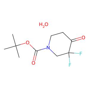 aladdin 阿拉丁 I167184 叔-丁基 3,3-二氟-4-氧亚基哌啶-1-甲酸基酯水合物 1400264-85-8 95%