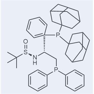[S(R)]-N-[(1S)-2-(二苯基膦)-1-[2-(二金刚烷基膦)苯基]乙基]-2-叔丁基亚磺酰胺,[S(R)]-N-[(1S)-2-(Diphenylphosphino)-1-[1-(diadamantanphosphanyl)phenyl]ethyl]-2-methyl-2-propanesulfinamide