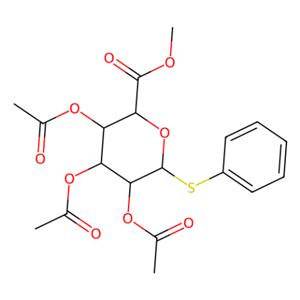aladdin 阿拉丁 M158143 (苯基-2,3,4-三-O-乙酰基-1-硫代-β-D-吡喃葡萄糖苷)糖醛酸甲酯 62812-42-4 98%