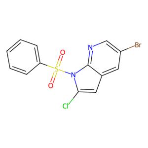 aladdin 阿拉丁 B481078 5-溴-2-氯-1-(苯磺酰基)-1H-吡咯并[2,3-b]吡啶 1299607-35-4 97%