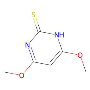 aladdin 阿拉丁 D345156 4,6-二甲氧基-2-巯基嘧啶 57235-35-5 ≥98%