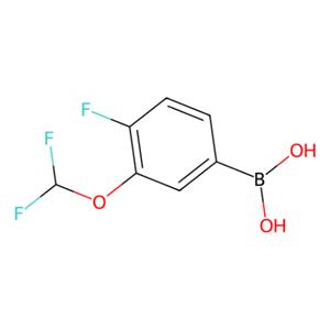3-二氟甲氧基-4-氟苯硼酸 (含不同量的酸酐),3-Difluoromethoxy-4-fluoro-benzeneboronic acid (contains varying amounts of Anhydride)