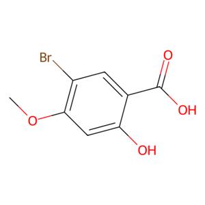 aladdin 阿拉丁 B469922 5-溴-2-羟基-4-甲氧基苯甲酸 98437-41-3 97%