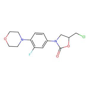 aladdin 阿拉丁 R184766 (R)-5-(氯甲基)-3-(3-氟-4-吗啉苯基)噁唑啉-2-酮 496031-57-3 98%
