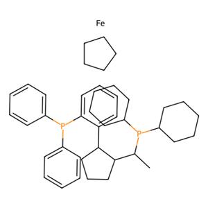 （R）-（-）-1-[（R）-2-（2′-二苯基膦基苯基）二茂铁基]乙基二环己基膦,(R)-(-)-1-[(R)-2-(2