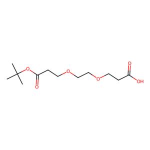 aladdin 阿拉丁 T588062 3-(2-(3-(叔丁氧基)-3-氧代丙氧基)乙氧基)丙酸 2086688-99-3 95%