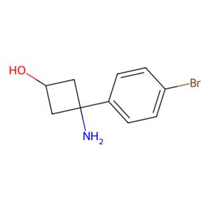 aladdin 阿拉丁 A483198 3-氨基-3-(4-溴苯基)环丁醇 1199556-66-5 95%