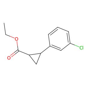 反-2-（3-氯苯基）环丙烷-1-羧酸乙酯,ethyl trans-2-(3-chlorophenyl)cyclopropane-1-carboxylate