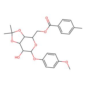 aladdin 阿拉丁 M404640 4-甲氧苯基-3,4-O-异亚丙基-6-O-(4-甲基苯甲酰基)-β-D-吡喃半乳糖苷 1820580-75-3 98%