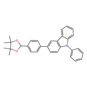 aladdin 阿拉丁 P290882 9-苯基-3-（4-（4,4,5,5-四甲基-1,3,2-二氧杂硼烷-2-基）苯基）-9H-咔唑 1219956-30-5 >98%