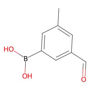 3-甲酰基-5-甲基苯基硼酸(含不定量的酸酐),3-Formyl-5-methylphenylboronic acid(contains varying amounts of Anhydride)