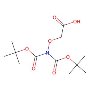 aladdin 阿拉丁 B183481 双叔丁氧羰基氨基氧乙酸 293302-31-5 95%