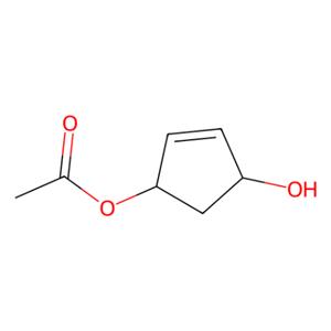 aladdin 阿拉丁 R176918 (1R,4S)-4-羟基环戊二烯-2-烯-1-基醋酸盐 60410-16-4 95%