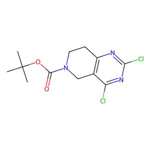 aladdin 阿拉丁 T177005 2,4-二氯-5H,6H,7H,8H-吡啶[4,3-d]嘧啶-6-羧酸叔丁酯 635698-56-5 97%