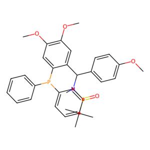 aladdin 阿拉丁 S398637 [S(R)]-N-[(S)-[2-(二苯基膦)-4,5-二甲氧基苯基](4-甲氧基苯基)甲基]-N-甲基-2-叔丁基亚磺酰胺 2565792-80-3 ≥95%