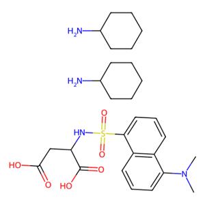 aladdin 阿拉丁 D334728 N-[[5-(二甲基氨基)-1-萘基]磺酰基]-L-天冬氨酸二(环己胺)盐 53332-29-9 95%