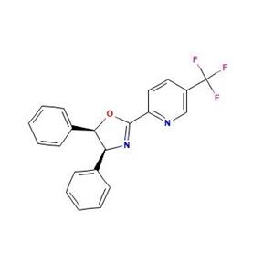 aladdin 阿拉丁 S587974 (4S,5R)-4,5-二苯基-2-(5-(三氟甲基)吡啶-2-基)-4,5-二氢恶唑 1997306-76-9 97% 99%ee