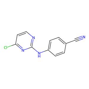 aladdin 阿拉丁 C303179 4-[(4-氯-2-嘧啶基)氨基]苯甲腈 244768-32-9 98%